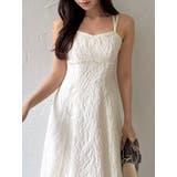 バックリボンジャカードキャミワンピース | dazzlin | 詳細画像24 