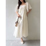 バックリボンジャカードキャミワンピース | dazzlin | 詳細画像25 