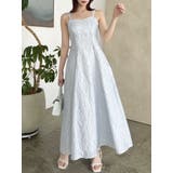 バックリボンジャカードキャミワンピース | dazzlin | 詳細画像6 