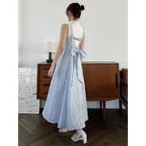 バックリボンジャカードキャミワンピース | dazzlin | 詳細画像8 