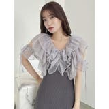 ラッフルリブワンピース | dazzlin | 詳細画像11 