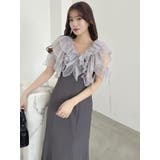 ラッフルリブワンピース | dazzlin | 詳細画像13 