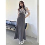 ラッフルリブワンピース | dazzlin | 詳細画像16 