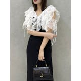 ラッフルリブワンピース | dazzlin | 詳細画像24 