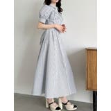 【POLO BCSコラボ/再生産】コルセットスウィッチングシャツワンピース | dazzlin | 詳細画像1