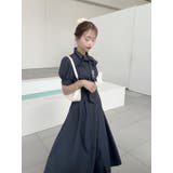 【POLO BCSコラボ/再生産】コルセットスウィッチングシャツワンピース | dazzlin | 詳細画像11