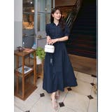 【POLO BCSコラボ/再生産】コルセットスウィッチングシャツワンピース | dazzlin | 詳細画像19