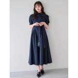 【POLO BCSコラボ/再生産】コルセットスウィッチングシャツワンピース | dazzlin | 詳細画像22