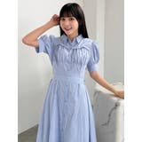 【POLO BCSコラボ/再生産】コルセットスウィッチングシャツワンピース | dazzlin | 詳細画像35