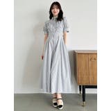 【POLO BCSコラボ/再生産】コルセットスウィッチングシャツワンピース | dazzlin | 詳細画像37