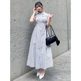 【POLO BCSコラボ/再生産】コルセットスウィッチングシャツワンピース | dazzlin | 詳細画像43