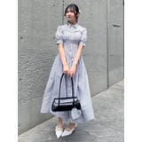 【POLO BCSコラボ/再生産】コルセットスウィッチングシャツワンピース | dazzlin | 詳細画像44