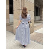 【POLO BCSコラボ/再生産】コルセットスウィッチングシャツワンピース | dazzlin | 詳細画像6