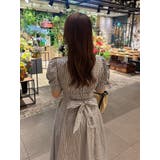 【POLO BCSコラボ/再生産】コルセットスウィッチングシャツワンピース | dazzlin | 詳細画像7