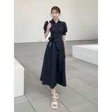 【POLO BCSコラボ/再生産】コルセットスウィッチングシャツワンピース | dazzlin | 詳細画像9