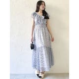 【WEB限定】バックリボンレースノースリワンピース | dazzlin | 詳細画像16