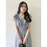 【WEB限定】バックリボンレースノースリワンピース | dazzlin | 詳細画像18