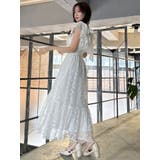 【WEB限定】バックリボンレースノースリワンピース | dazzlin | 詳細画像24