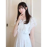 【WEB限定】バックリボンレースノースリワンピース | dazzlin | 詳細画像30