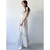 【WEB限定】バックリボンレースノースリワンピース | dazzlin | 詳細画像9