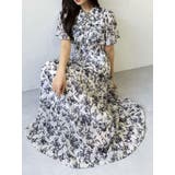 【復刻】Watercolorflowerワンピース | dazzlin | 詳細画像13