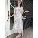 【復刻】Watercolorflowerワンピース | dazzlin | 詳細画像16