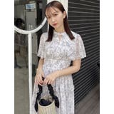 【復刻】Watercolorflowerワンピース | dazzlin | 詳細画像20