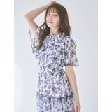 【復刻】Watercolorflowerワンピース | dazzlin | 詳細画像4