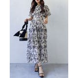 【復刻】Watercolorflowerワンピース | dazzlin | 詳細画像6