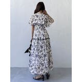 【復刻】Watercolorflowerワンピース | dazzlin | 詳細画像7