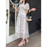 ピンク | 【復刻】Watercolorflowerワンピース | dazzlin