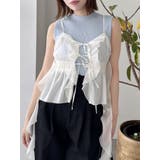 2WAYフルイドペプラムビスチェ | dazzlin | 詳細画像10