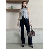 2WAYフルイドペプラムビスチェ | dazzlin | 詳細画像19