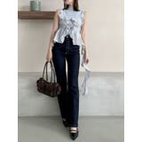 2WAYフルイドペプラムビスチェ | dazzlin | 詳細画像20