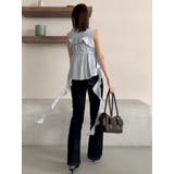 2WAYフルイドペプラムビスチェ | dazzlin | 詳細画像21