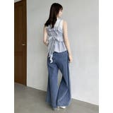 2WAYフルイドペプラムビスチェ | dazzlin | 詳細画像27