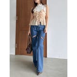 2WAYフルイドペプラムビスチェ | dazzlin | 詳細画像37