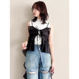 2WAYフルイドペプラムビスチェ | dazzlin | 詳細画像39