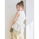 2WAYフルイドペプラムビスチェ | dazzlin | 詳細画像4