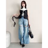 2WAYフルイドペプラムビスチェ | dazzlin | 詳細画像41