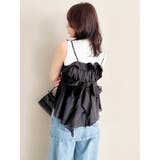 2WAYフルイドペプラムビスチェ | dazzlin | 詳細画像45