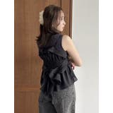 2WAYフルイドペプラムビスチェ | dazzlin | 詳細画像49