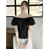 2WAYバルーンスリーブコットンレースブラウス | dazzlin | 詳細画像13