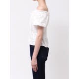 2WAYバルーンスリーブコットンレースブラウス | dazzlin | 詳細画像21