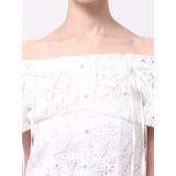 2WAYバルーンスリーブコットンレースブラウス | dazzlin | 詳細画像23