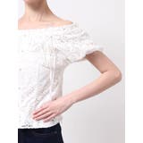 2WAYバルーンスリーブコットンレースブラウス | dazzlin | 詳細画像24