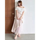 2WAYバルーンスリーブコットンレースブラウス | dazzlin | 詳細画像9