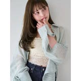 シアーツイードオーバーシャツ | dazzlin | 詳細画像5