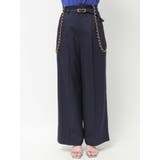 ハイウエストチェーンサス付パンツ | dazzlin | 詳細画像16