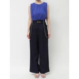 ハイウエストチェーンサス付パンツ | dazzlin | 詳細画像24